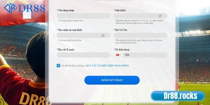 Hướng dẫn đăng ký DR88 chi tiết a – z dành cho newbie