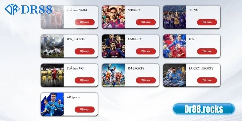 Lý do sảnh thể thao DR88 thu hút người chơi